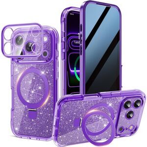 IPhone 17 Pro Max KBuilt-In Screen Protector, Full Body Case, 20M-184PH009